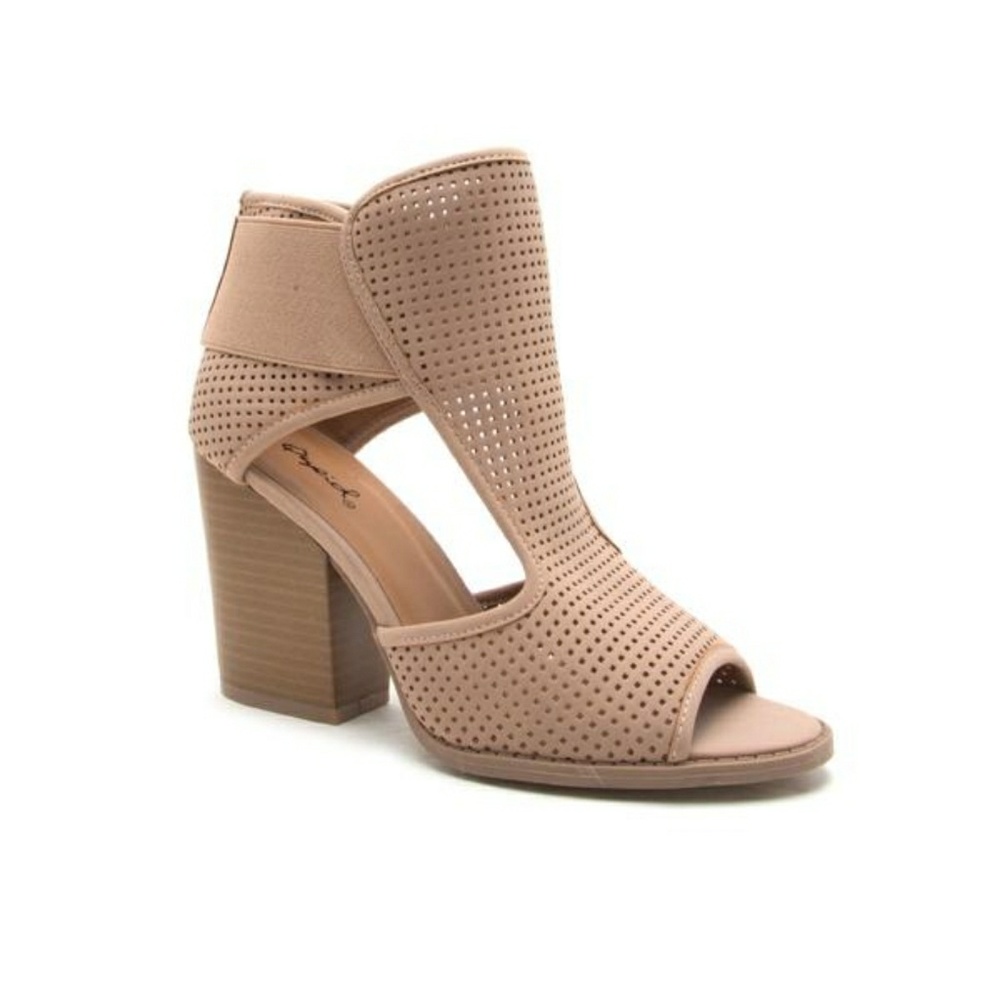 ♨New! Warm taupe booties